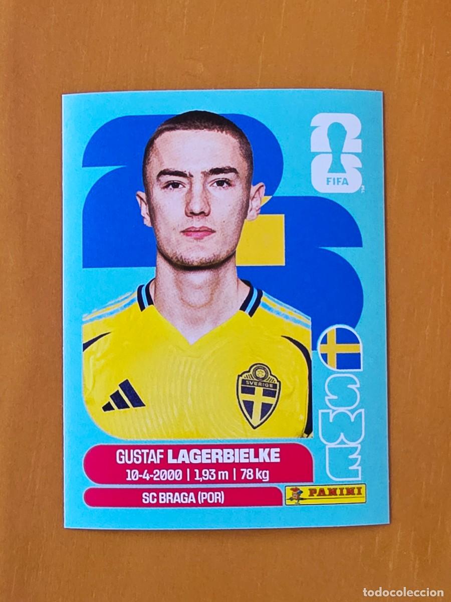 Cromos de F&uacute;tbol: SWE 7 Gustaf Lagerbielke, Suecia, Panini FIFA World Cup Mundial 2026 Sticker