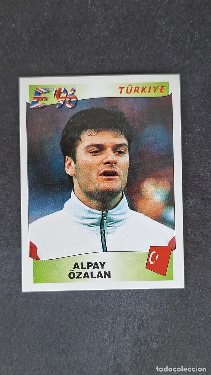 Cromos de F&uacute;tbol: L2 ALPAY &Ouml;ZALAN SELECCION TURQUIA 320 EUROCOPA 1996 EURO 96 PANINI NUNCA PEGADO SIN PEGAR