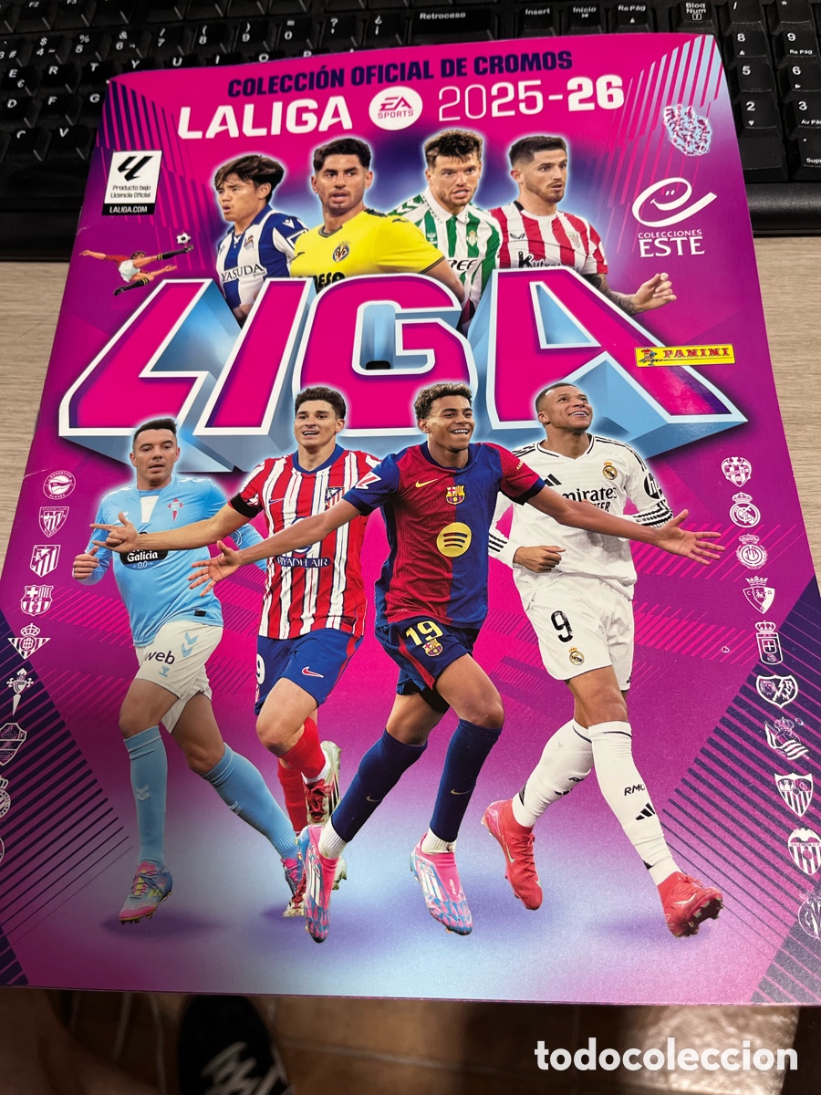 Cartes &agrave; collectionner de Football: Blas71A &Aacute;lbum de cromos f&uacute;tbol la liga 2025-2026 panini incompleto LaLiga - la liga