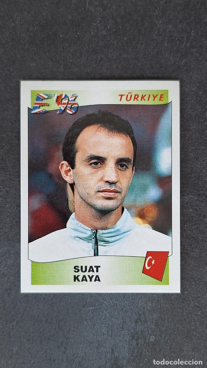 Cromos de F&uacute;tbol: L2 SUAT KAYA SELECCION TURQUIA 329 EUROCOPA 1996 EURO 96 PANINI NUNCA PEGADO SIN PEGAR