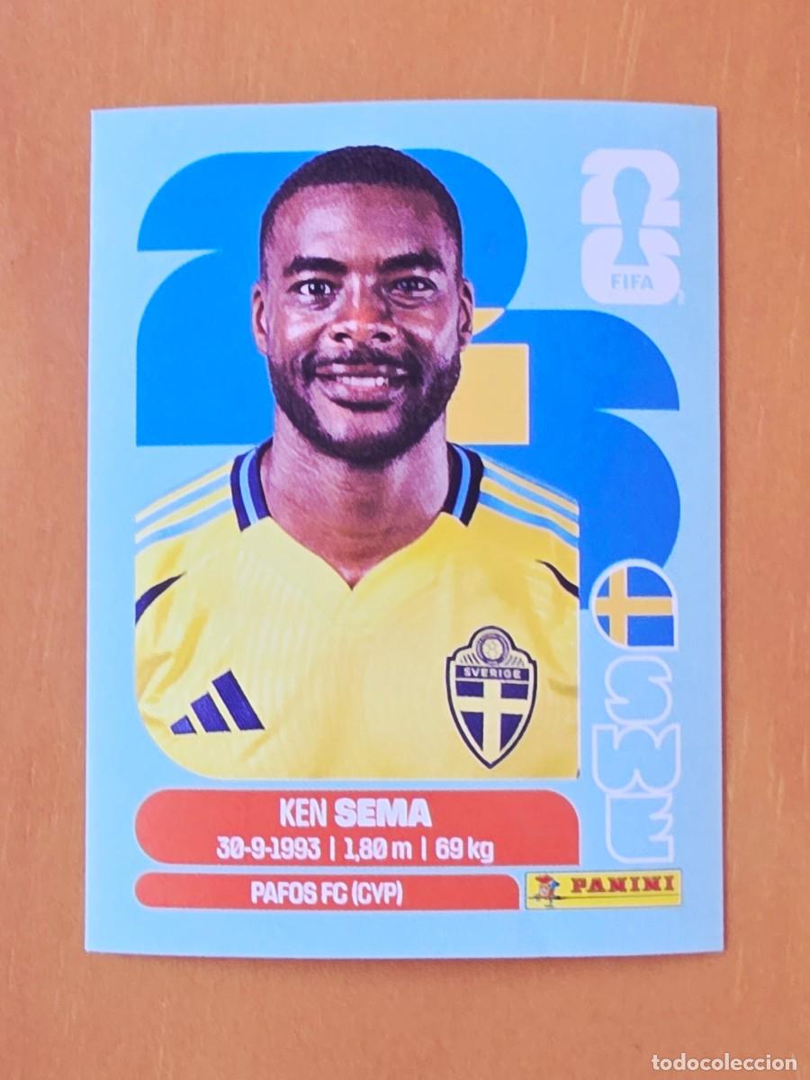 Cartes &agrave; collectionner de Football: SWE 15 Ken Sema, Suecia, Panini FIFA World Cup Mundial 2026 Sticker