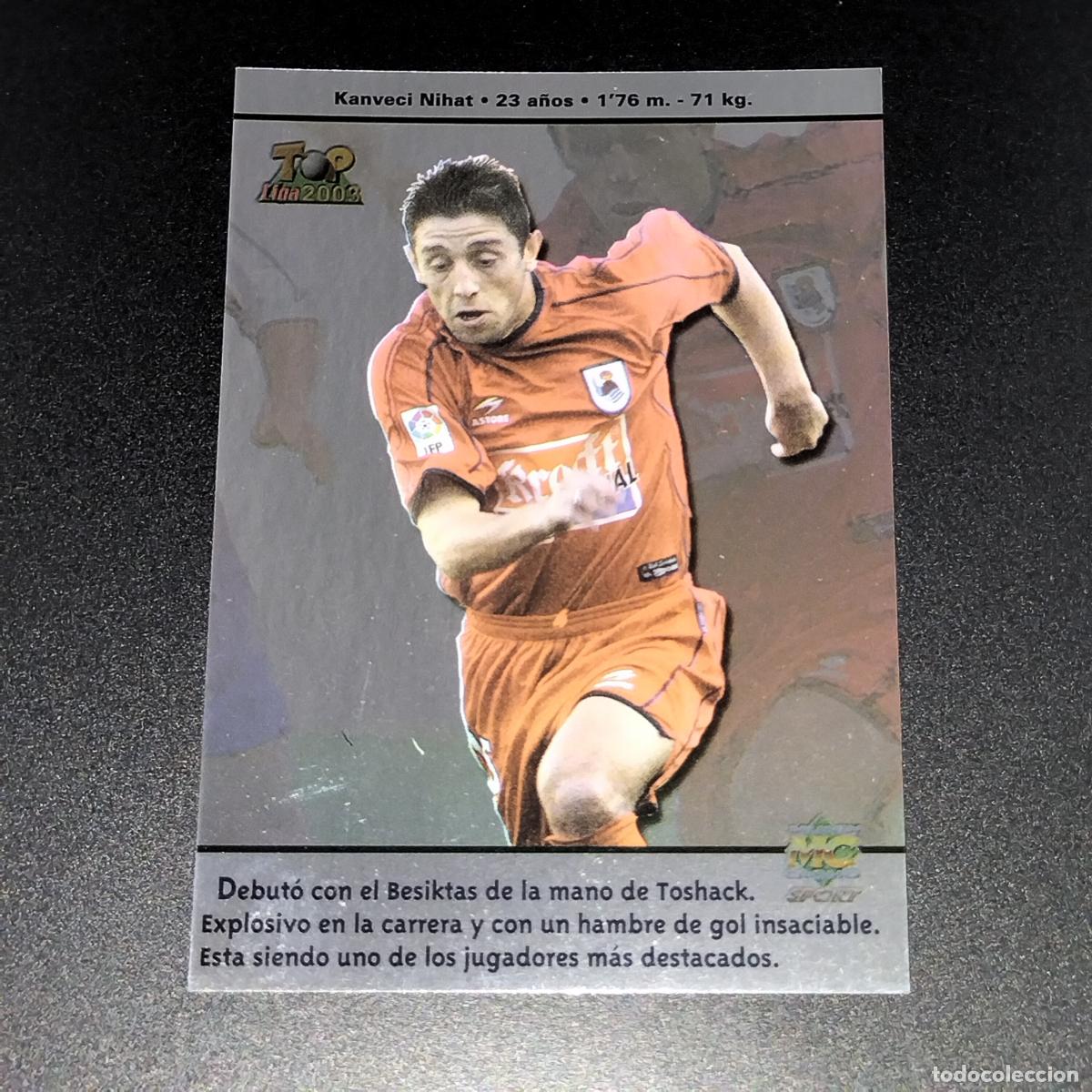 Cartes &agrave; collectionner de Football: 252 NIHAT REAL SOCIEDAD CROMOS ALBUM MUNDICROMO FICHAS LIGA FUTBOL TOP 2002-2003 02-03