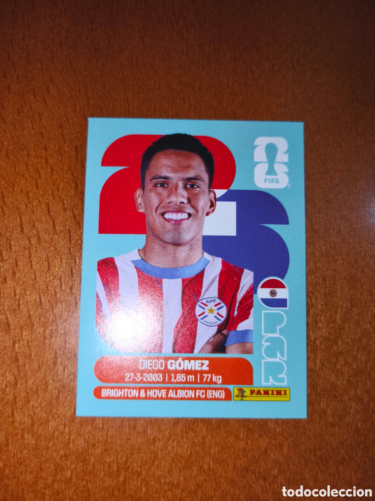 Cartes &agrave; collectionner de Football: PAR10 Diego G&oacute;mez PAR 10 Fifa World Cup 2026 Paraguay