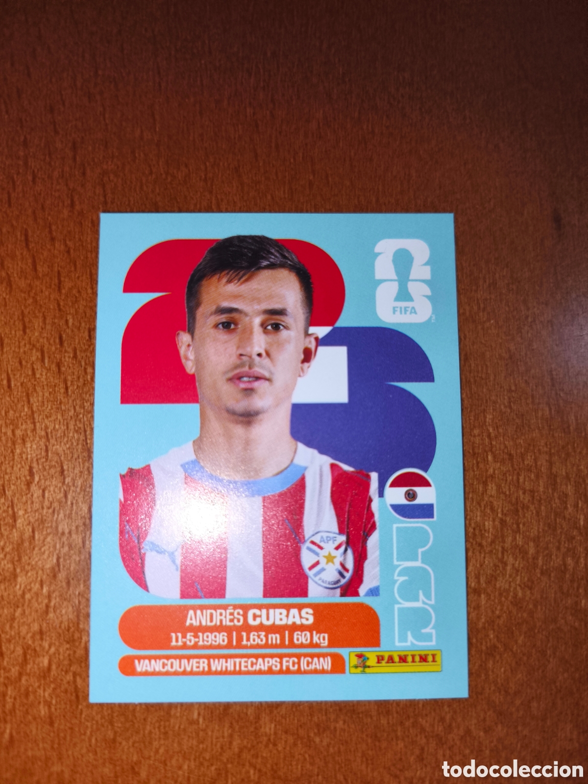 Cromos de Futebol: PAR12 Andr&eacute;s Cubas PAR 12 Fifa World Cup 2026 Paraguay