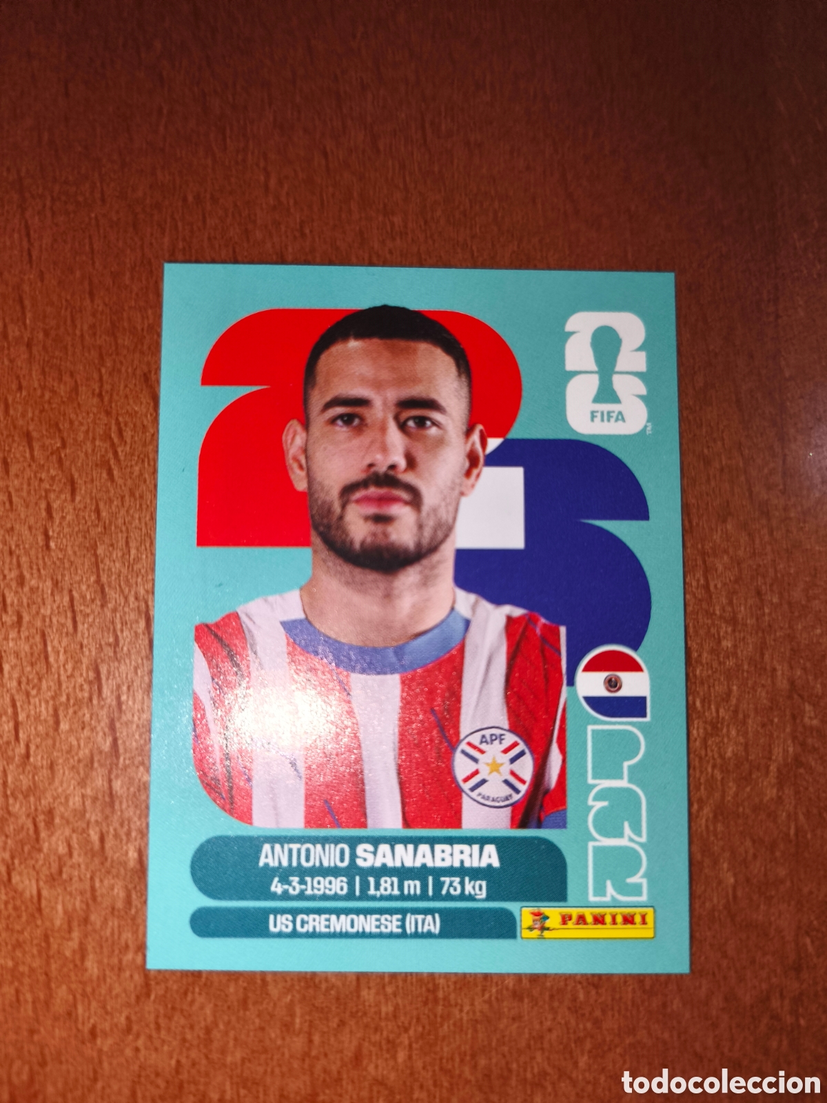 Cromos de Futebol: PAR20 Antonio Sanabria PAR 20 Fifa World Cup 2026 Paraguay