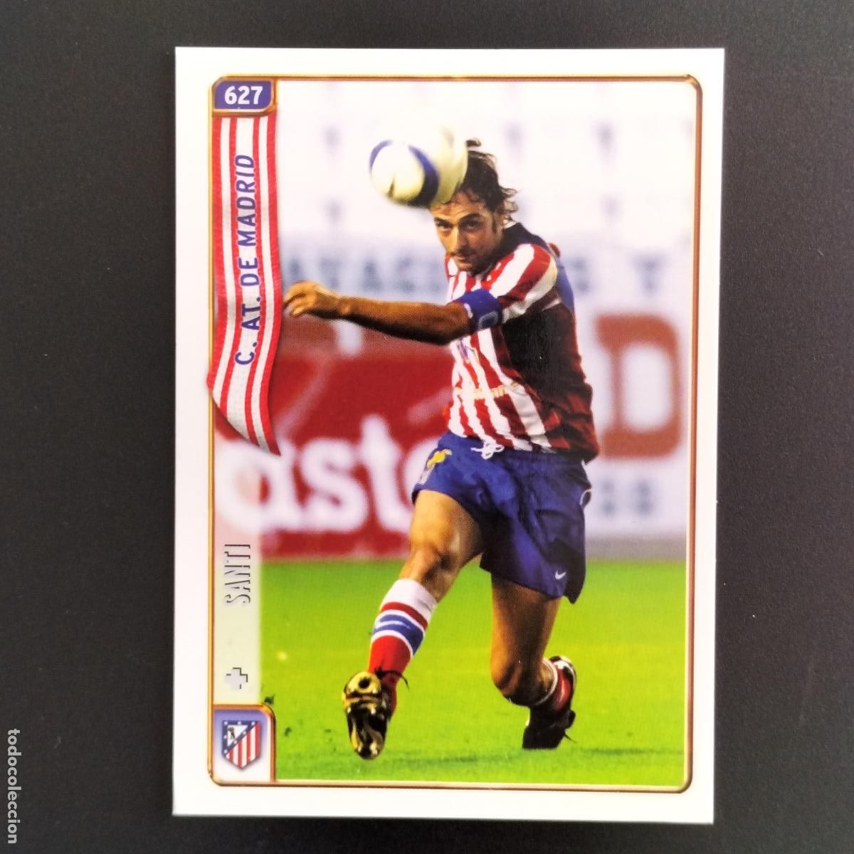 Cromos de F&uacute;tbol: FICHAJE UH + 627 SANTI AT. MADRID CROMOS ALBUM MUNDICROMO FICHAS LIGA FUTBOL 2004 2005 04 05
