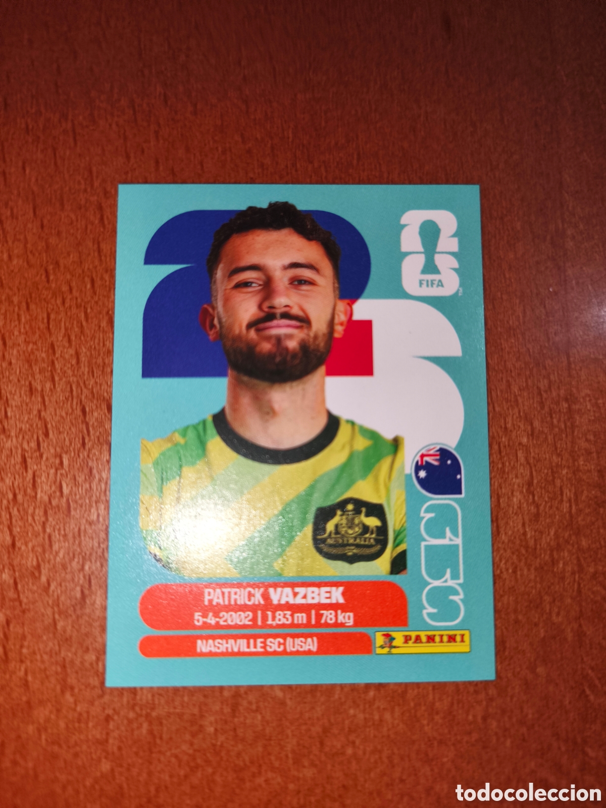 Cartes &agrave; collectionner de Football: AUS16 Patrick Yazbek AUS 16 Fifa World Cup 2026 Australia