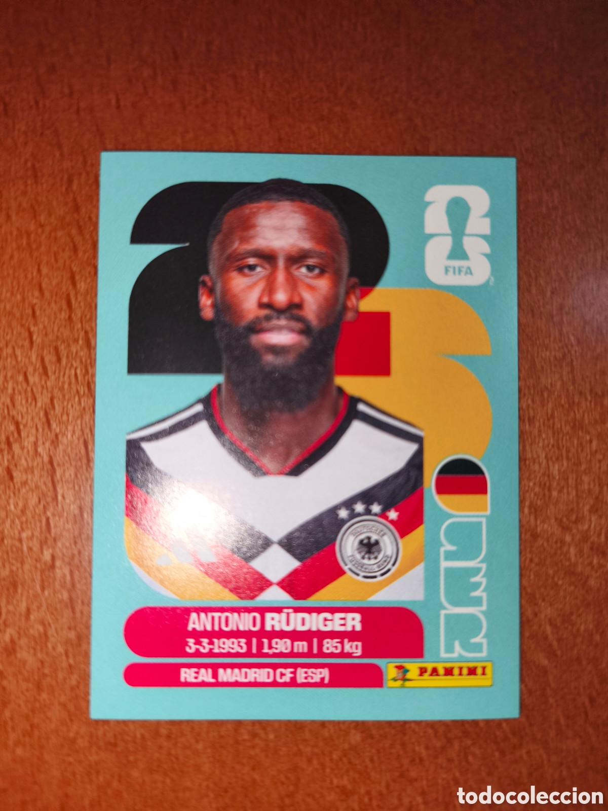 Cromos de F&uacute;tbol: GER6 Antonio Rudiger GER 6 Fifa World Cup 2026 Alemania