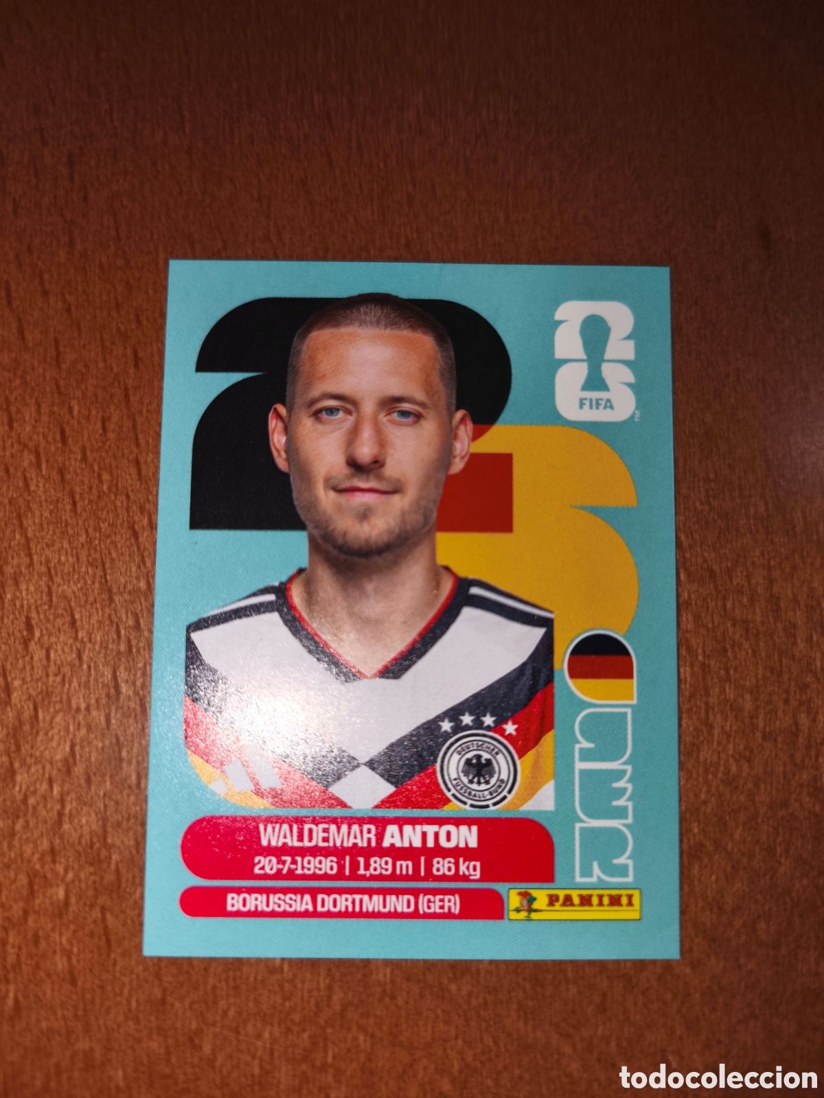 Cromos de F&uacute;tbol: GER7 Waldemar Anton GER 7 Fifa World Cup 2026 Alemania