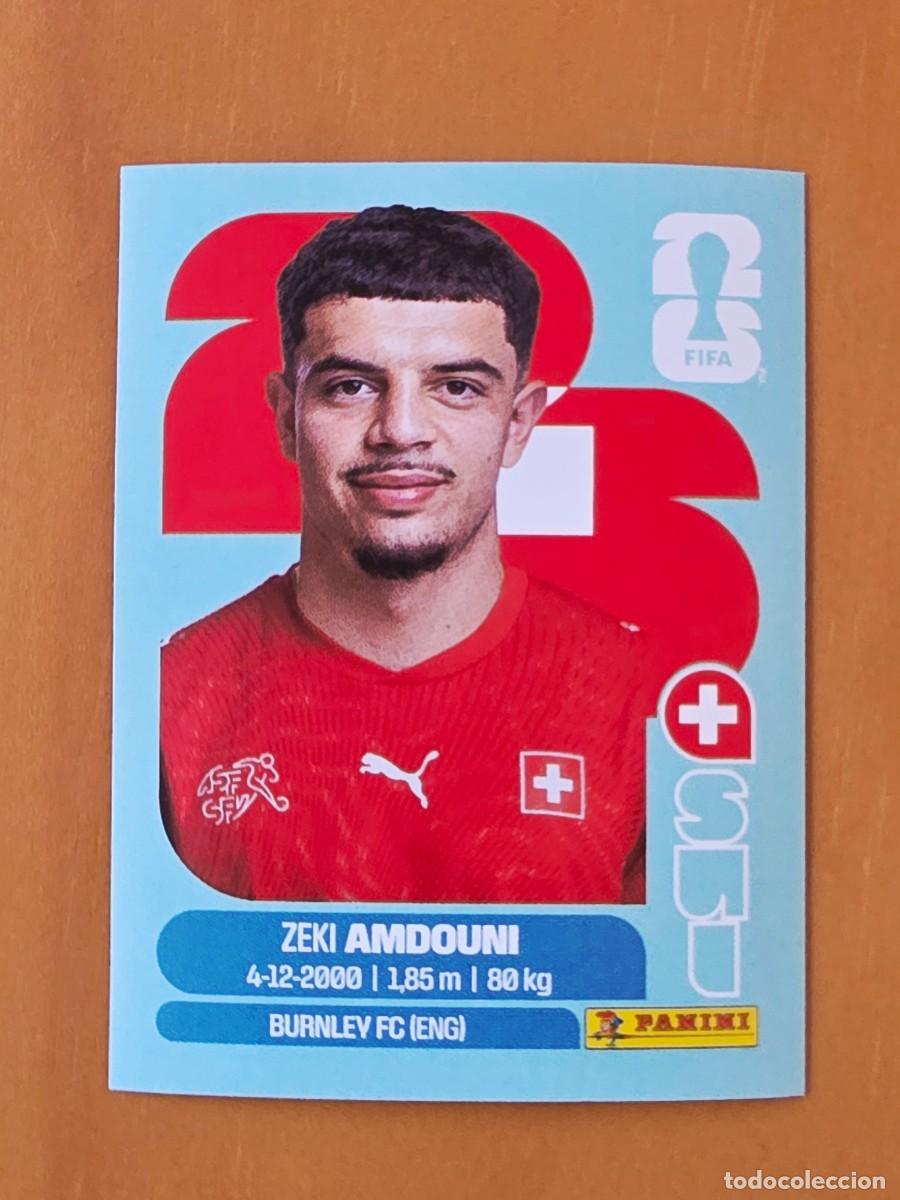 Cromos de F&uacute;tbol: SUI 20 Zeki Amdouni, Suiza, Panini FIFA World Cup Mundial 2026 Sticker