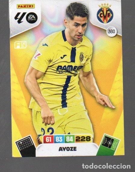 Cromos de F&uacute;tbol: CROMO DE FUTBOL XL ADRENALYN PANINI LIGA 2025/26 N&ordm; 360 DE VILLARREAL AYOZE
