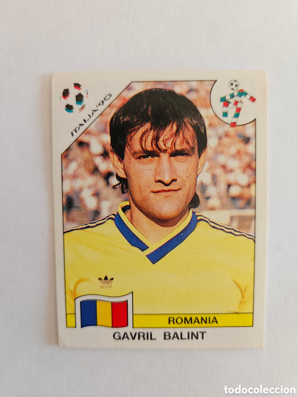 Cromos de F&uacute;tbol: GAVRIL BALINT RUMANIA 170 MUNDIAL ITALIA 1990 90 PANINI NUNCA PEGADO SIN PEGAR