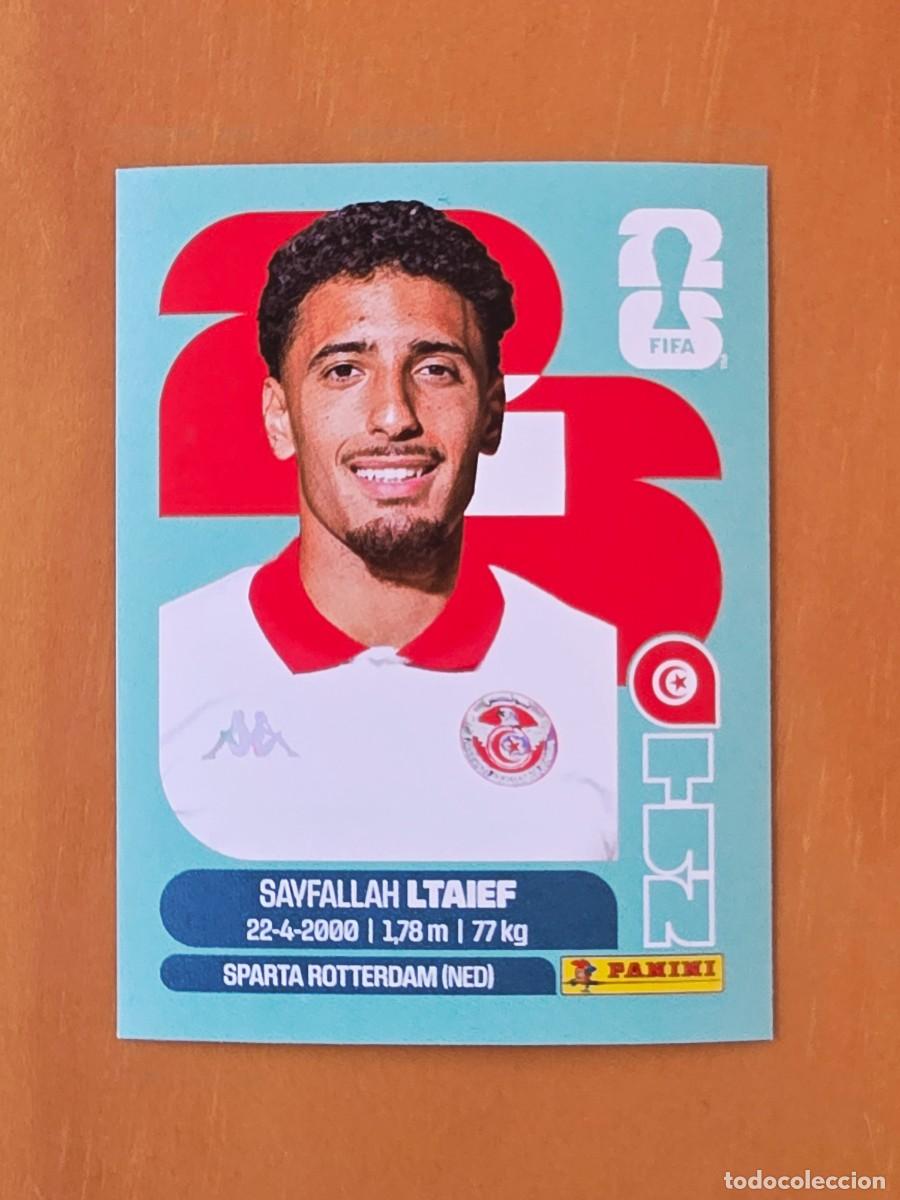 Cromos de F&uacute;tbol: TUN 19 Sayfallah Ltaief, T&uacute;nez, Panini FIFA World Cup Mundial 2026 Sticker