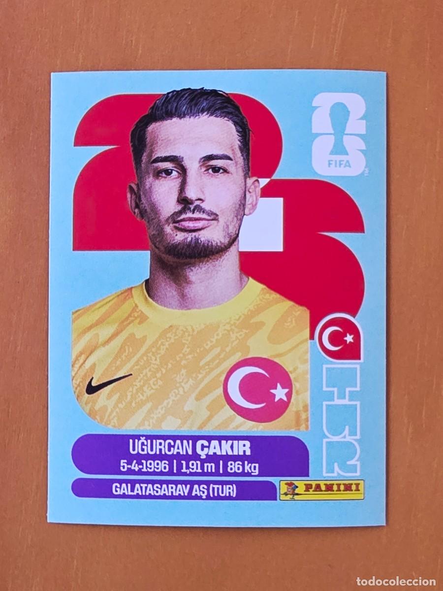 Cromos de F&uacute;tbol: TUR 2 Uğurcan &Ccedil;akir, Turqu&iacute;a, Panini FIFA World Cup Mundial 2026 Sticker