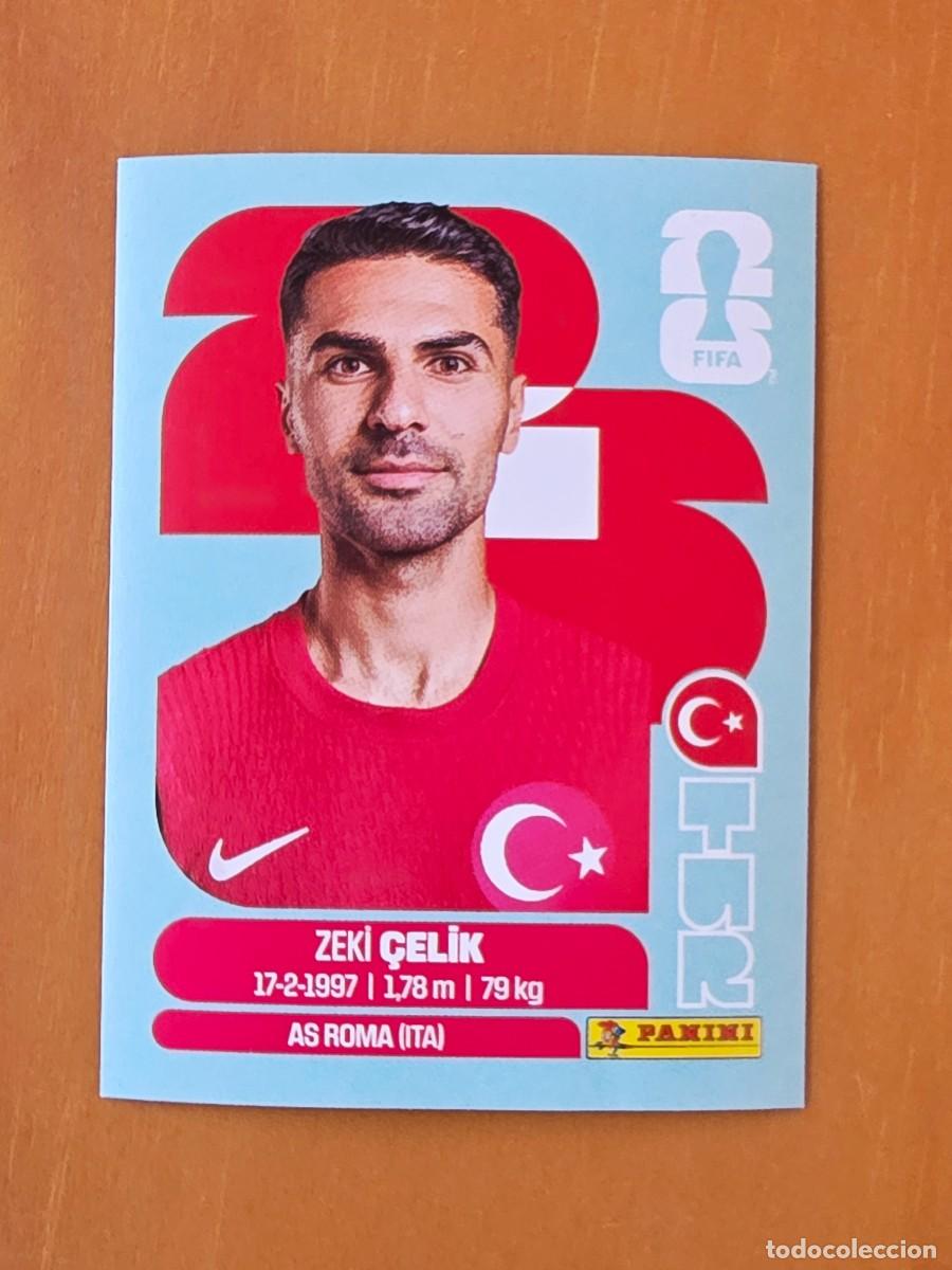 Cromos de F&uacute;tbol: TUR 4 Zeki &Ccedil;elik, Turqu&iacute;a, Panini FIFA World Cup Mundial 2026 Sticker