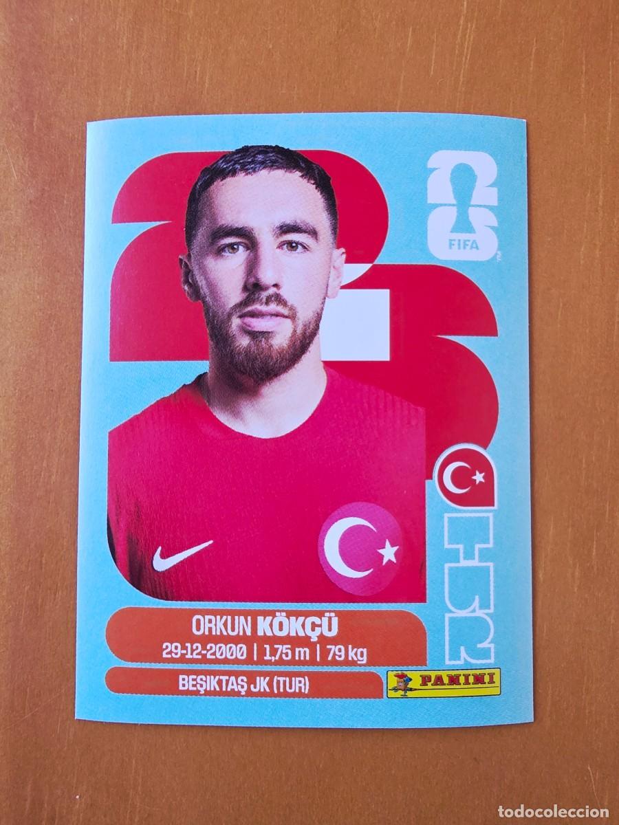Cromos de F&uacute;tbol: TUR 12 Orkun K&ouml;n&ccedil;&uuml;, Turqu&iacute;a, Panini FIFA World Cup Mundial 2026 Sticker