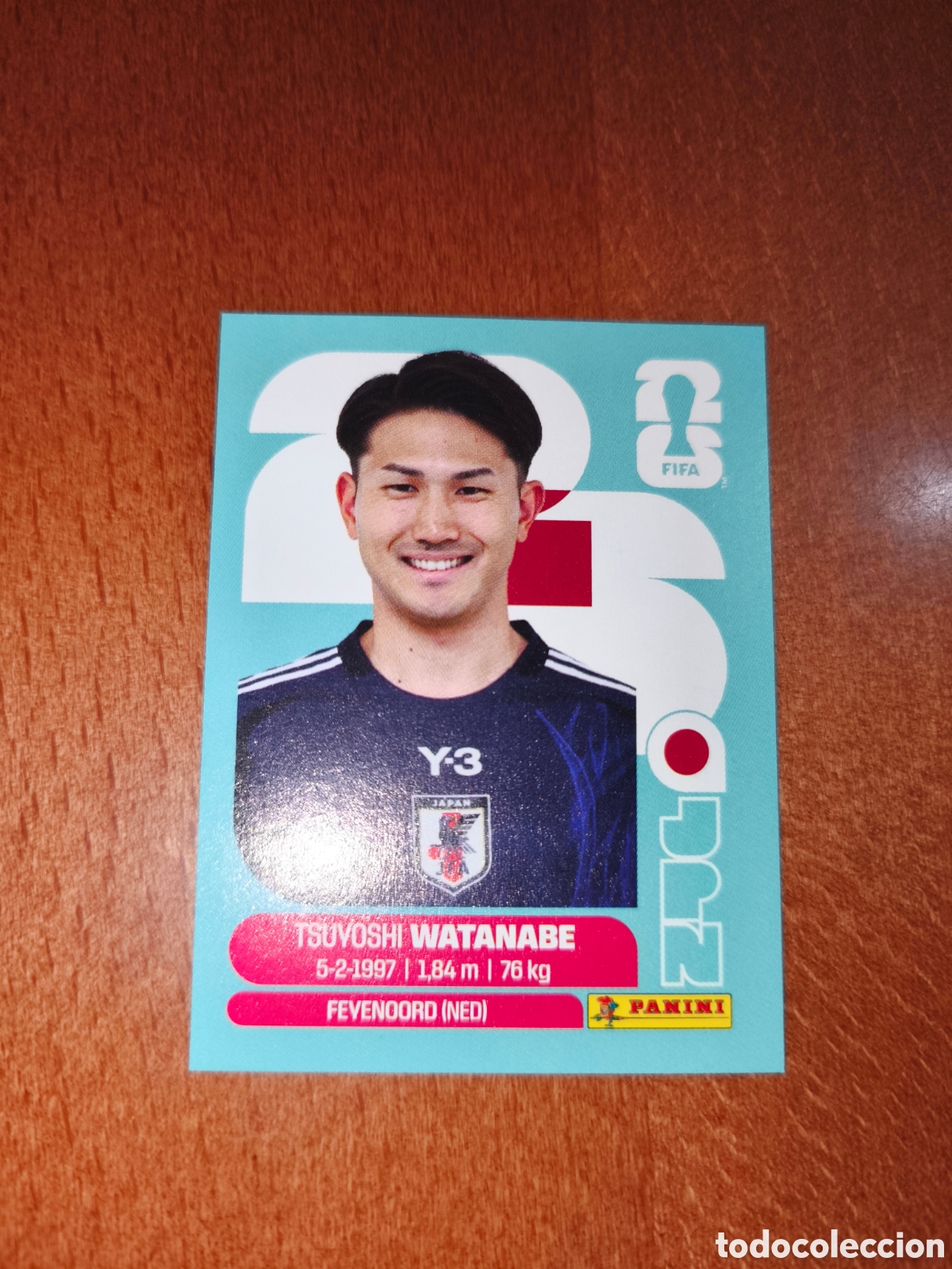 Cromos de F&uacute;tbol: JPN7 Tsuyoshi Watanabe JPN 7 Fifa World Cup 2026 Jap&oacute;n