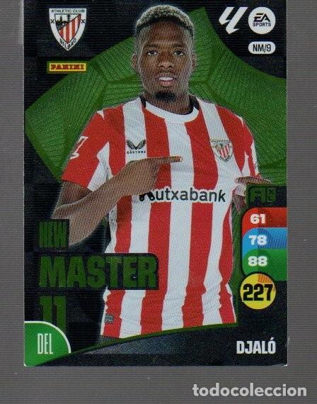 Cromos de F&uacute;tbol: CROMO DE FUTBOL XL ADRENALYN PANINI LIGA 2024/25 N&ordm; 434 DE BILBAO DJAL&Oacute; HEW MASTER