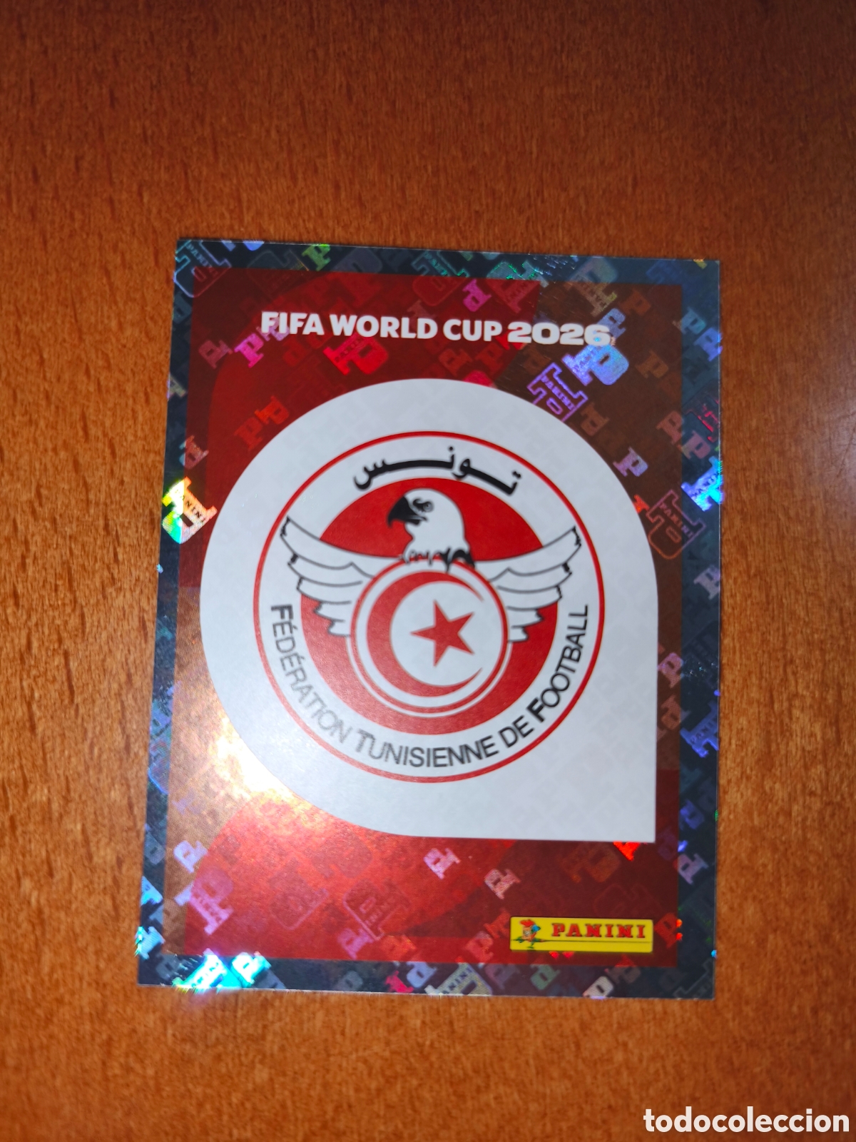 Cromos de F&uacute;tbol: TUN1 Escudo TUN 1 Fifa World Cup 2026 T&uacute;nez