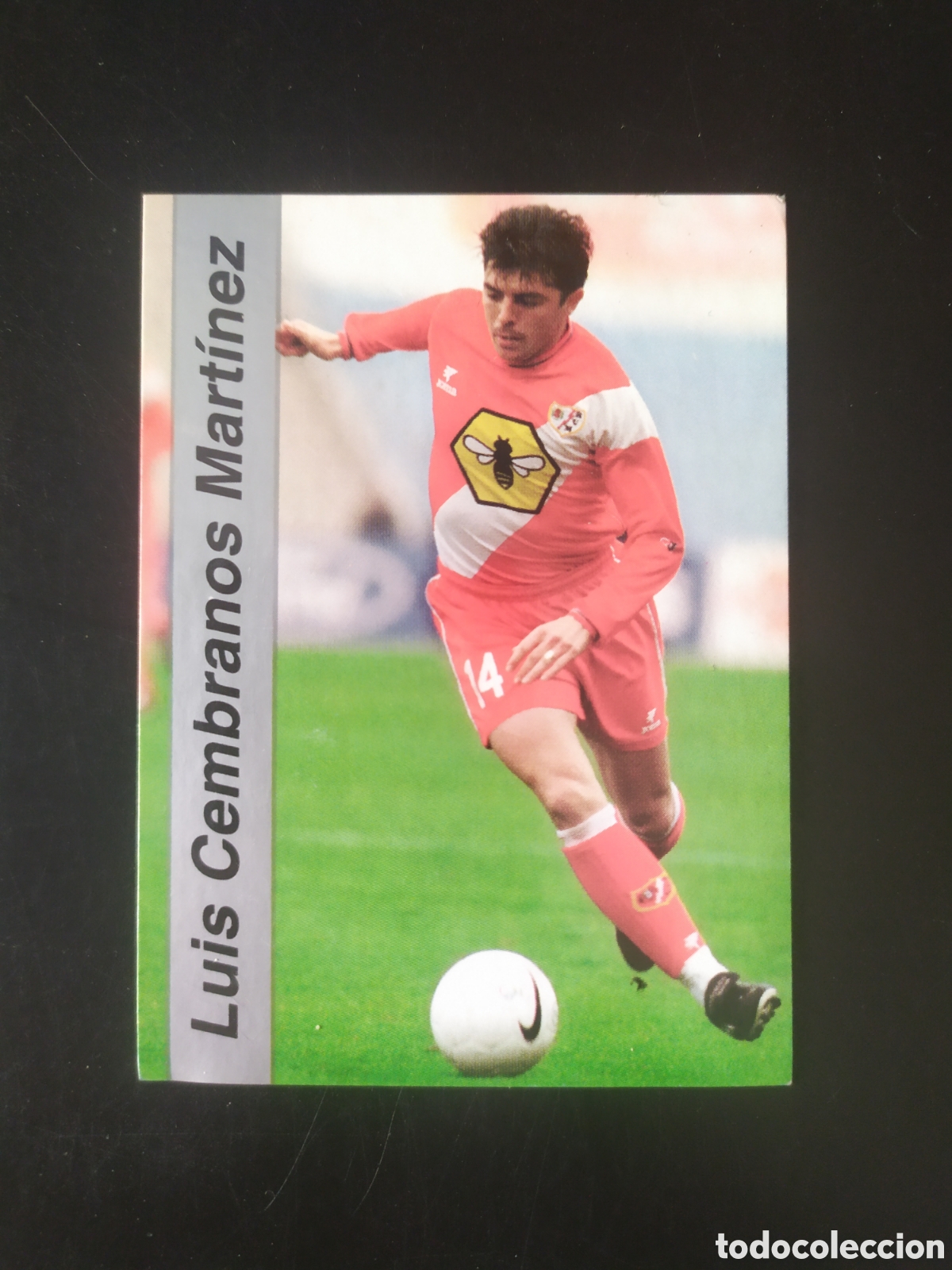 Figurine di Calcio: Mundicromo fichas Liga 2000 2001 00 01 Luis Cembranos el mejor 2000 n&deg; 440 Rayo Vallecano