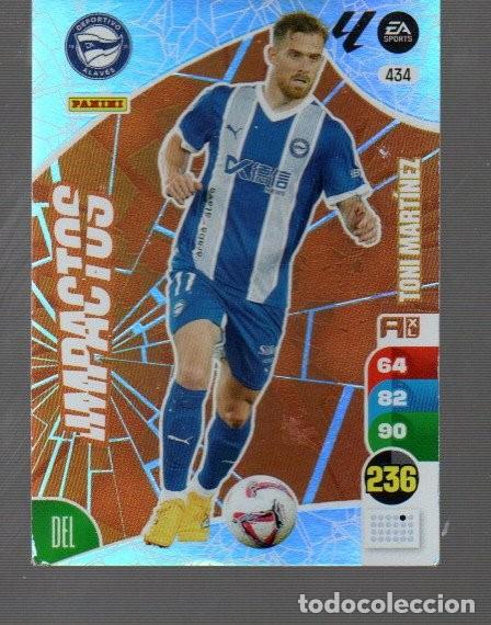 Cromos de F&uacute;tbol: CROMO DE FUTBOL XL ADRENALYN PANINI LIGA 2024/25 N&ordm; 434 DE ALAV&Eacute;S MAPACTOS TONI MARTINEZ