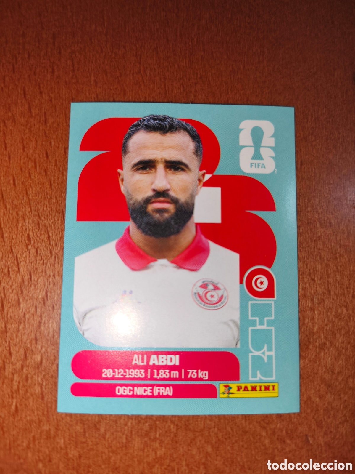 Cromos de F&uacute;tbol: TUN7 Ali Abdi TUN 7 Fifa World Cup 2026 T&uacute;nez