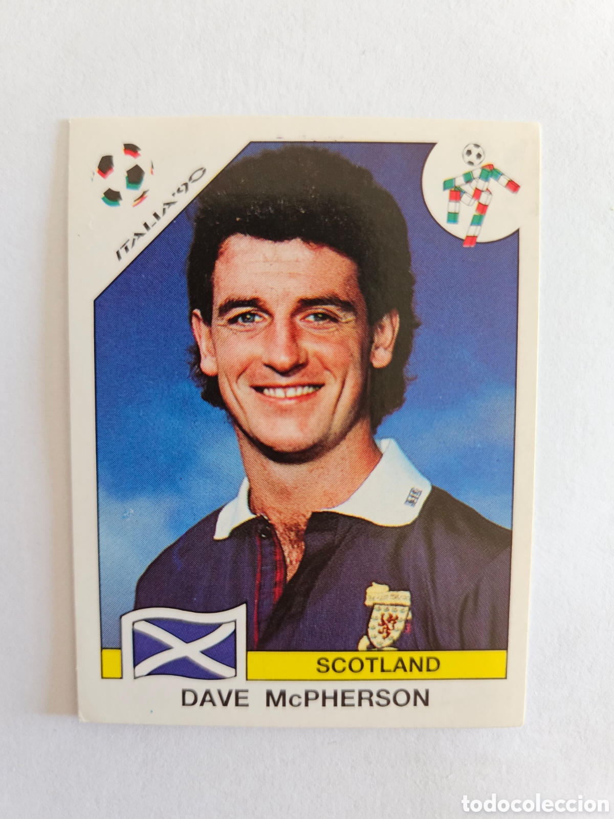 Cartes &agrave; collectionner de Football: CROMO SIN PEGAR FUTBOL 90 PANINI MUNDIAL ITALIA 1990 ESCOCIA 218 DAVE MCPHERSON