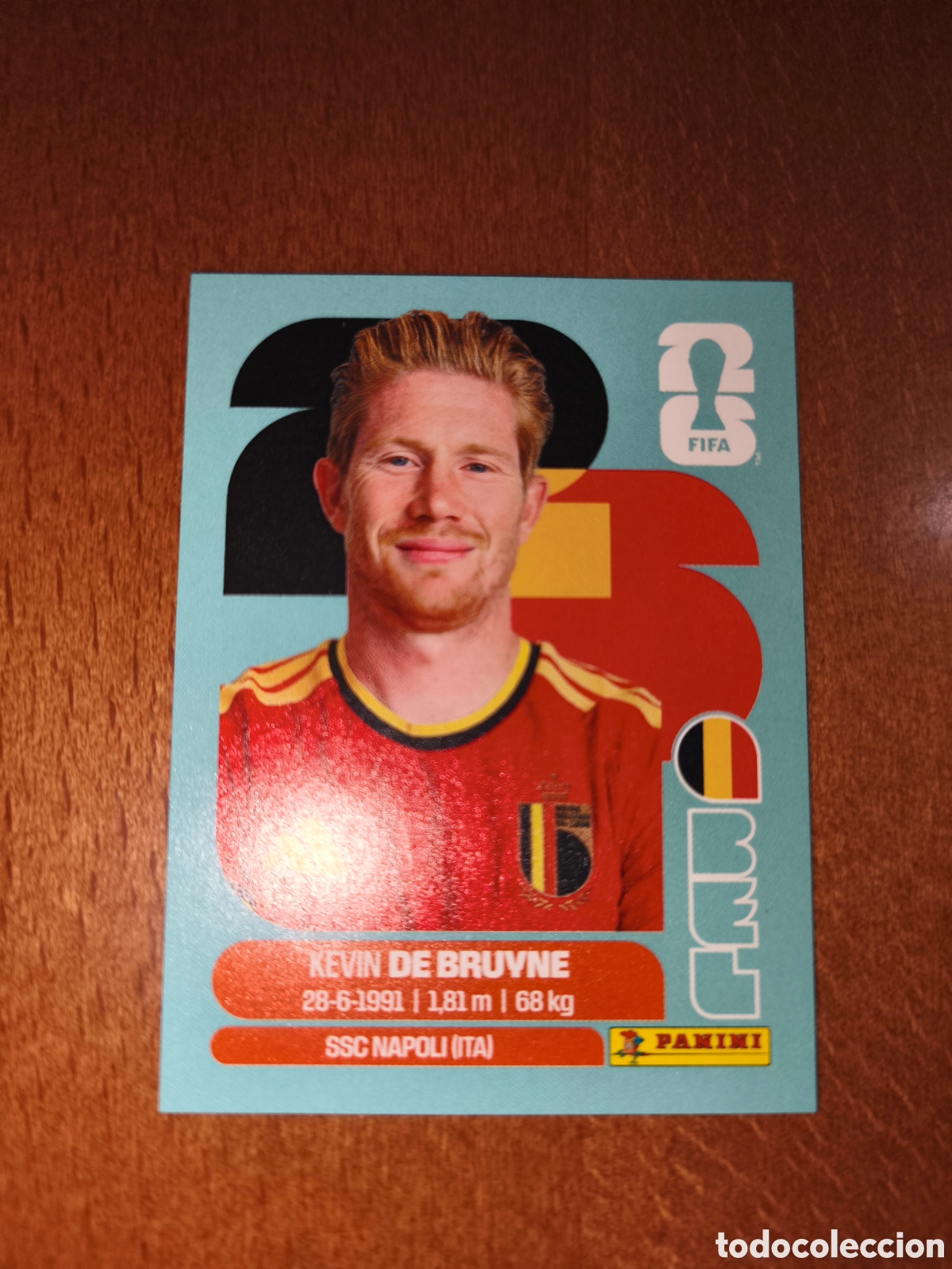 Cromos de F&uacute;tbol: BEL15 Kevin De Bruyne BEL 15 Fifa World Cup 2026 B&eacute;lgica
