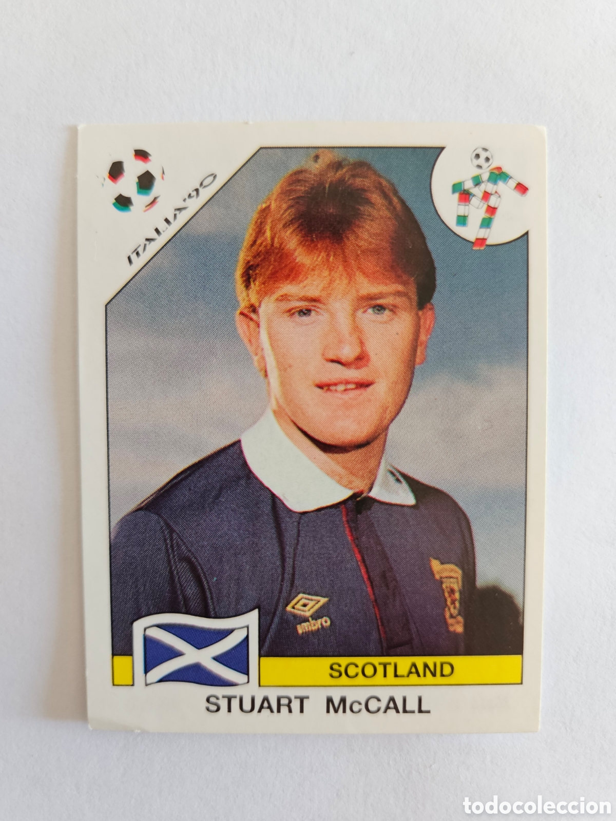 Cromos de F&uacute;tbol: BETT SCOTLAND ESCODIA 224 ITALIA 90 PANINI CROMO SIN PEGAR NUNCA