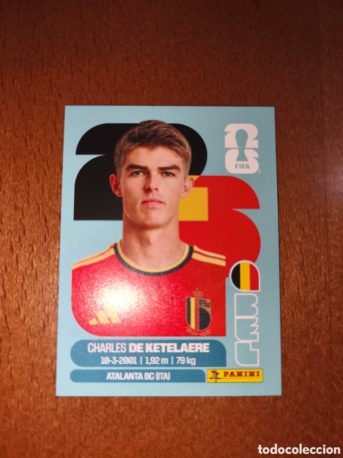 Cromos de F&uacute;tbol: BEL17 Charles De Ketelaere BEL 17 Fifa World Cup 2026 B&eacute;lgica
