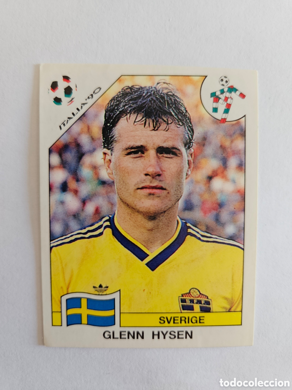 Cromos de F&uacute;tbol: PANINI - ITALIA 90 - 1990 - SUECIA - GLENN HYSEN 234 - NUNCA PEGADO