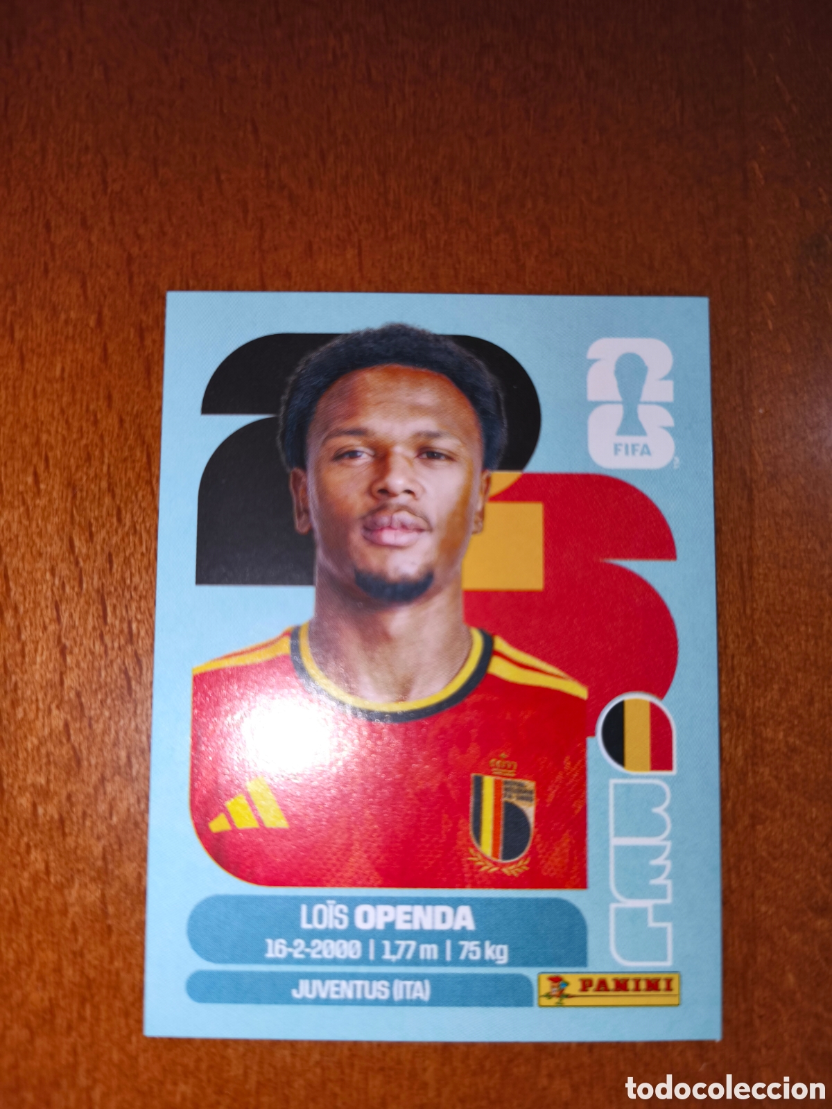 Cromos de F&uacute;tbol: BEL19 Lois Openda BEL 19 Fifa World Cup 2026 B&eacute;lgica