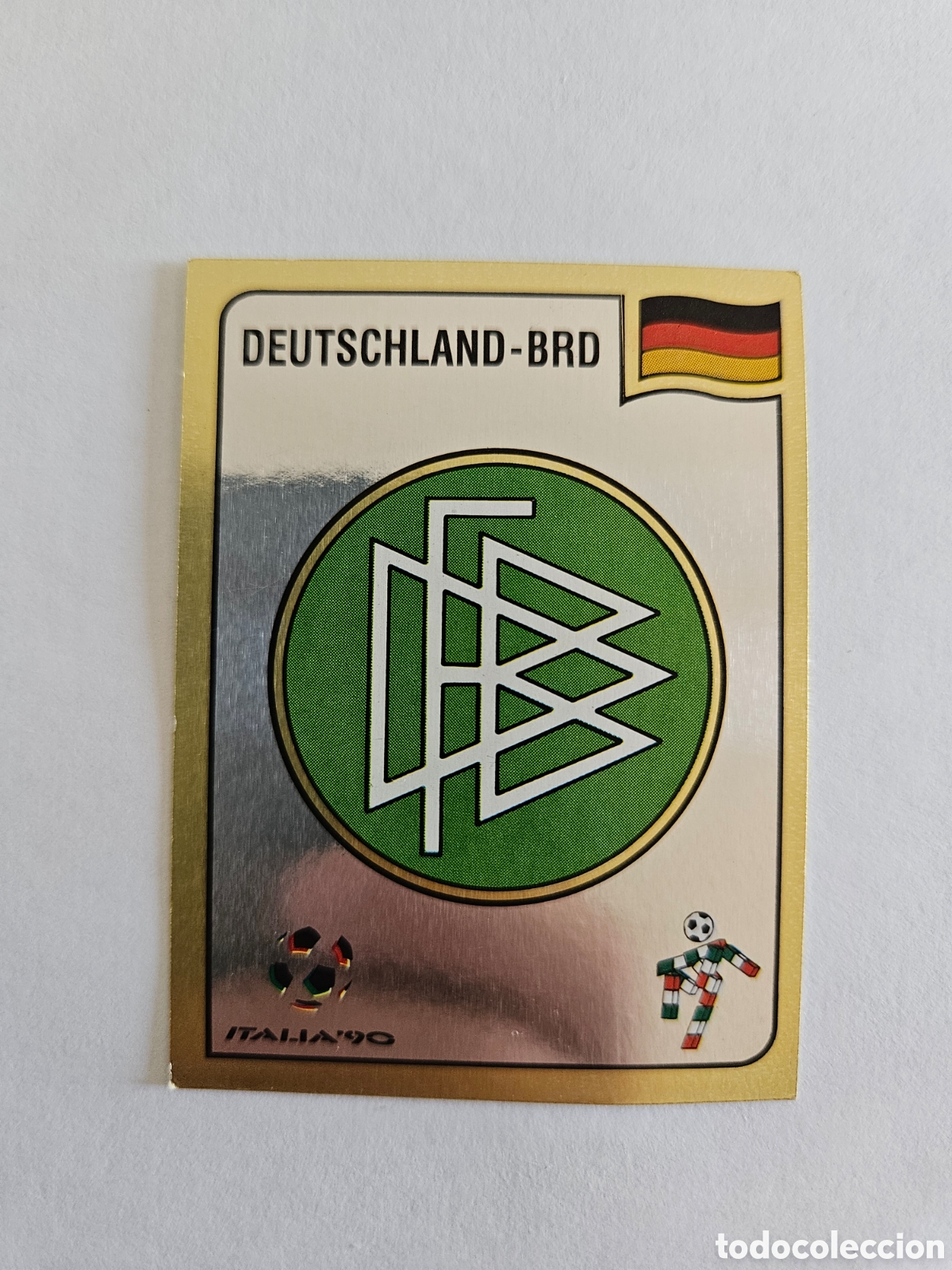 Cromos de F&uacute;tbol: 1990 ITALIA 90 - N&ordm; 248 ESCUDO - ALEMANIA - PANINI