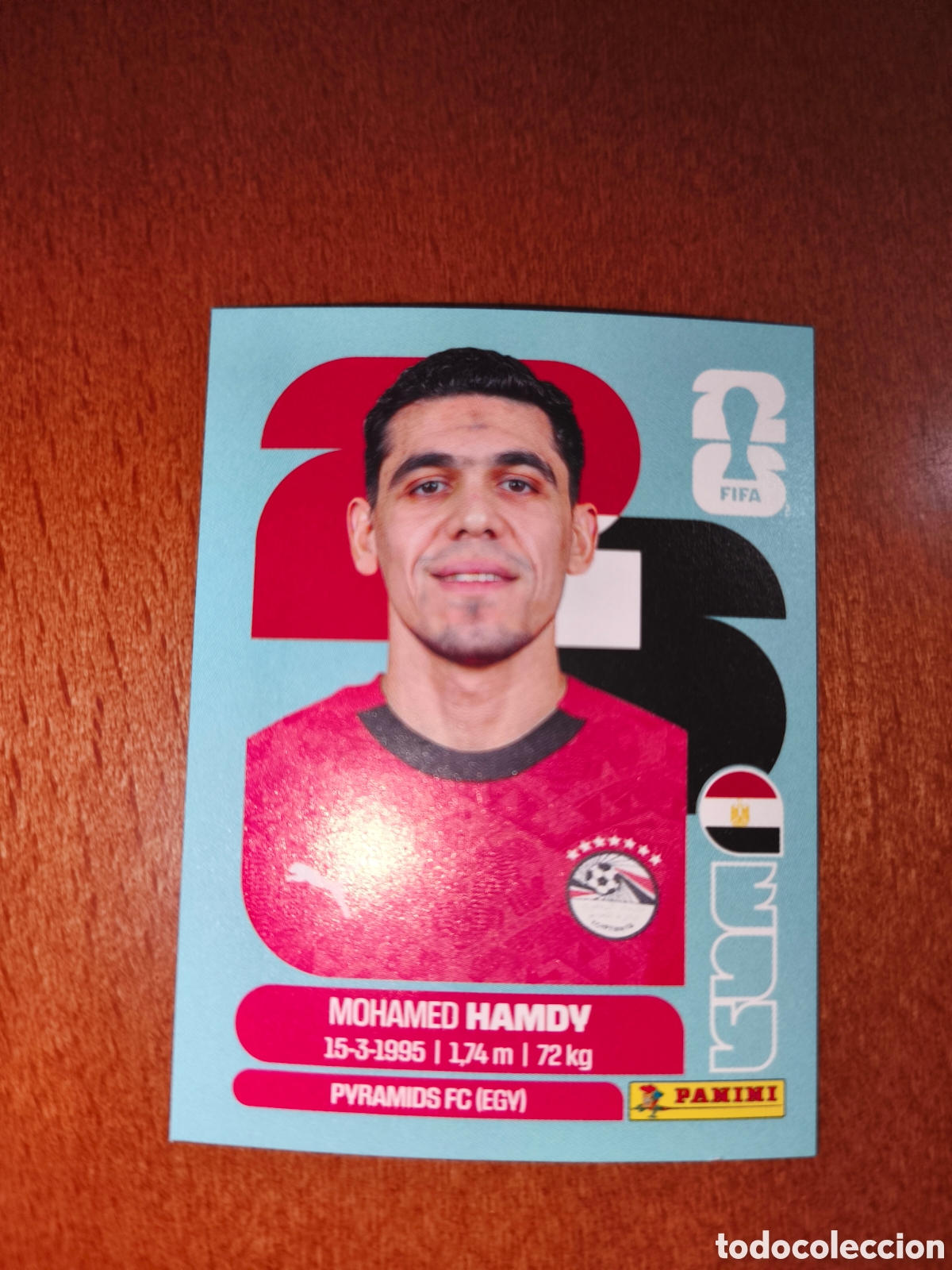 Cromos de F&uacute;tbol: EGY4 Mohamed Hamdy EGY 4 Fifa World Cup 2026 Egipto