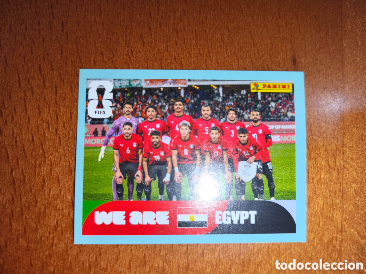 Cromos de F&uacute;tbol: EGY13 Equipo EGY 13 Fifa World Cup 2026 Egipto