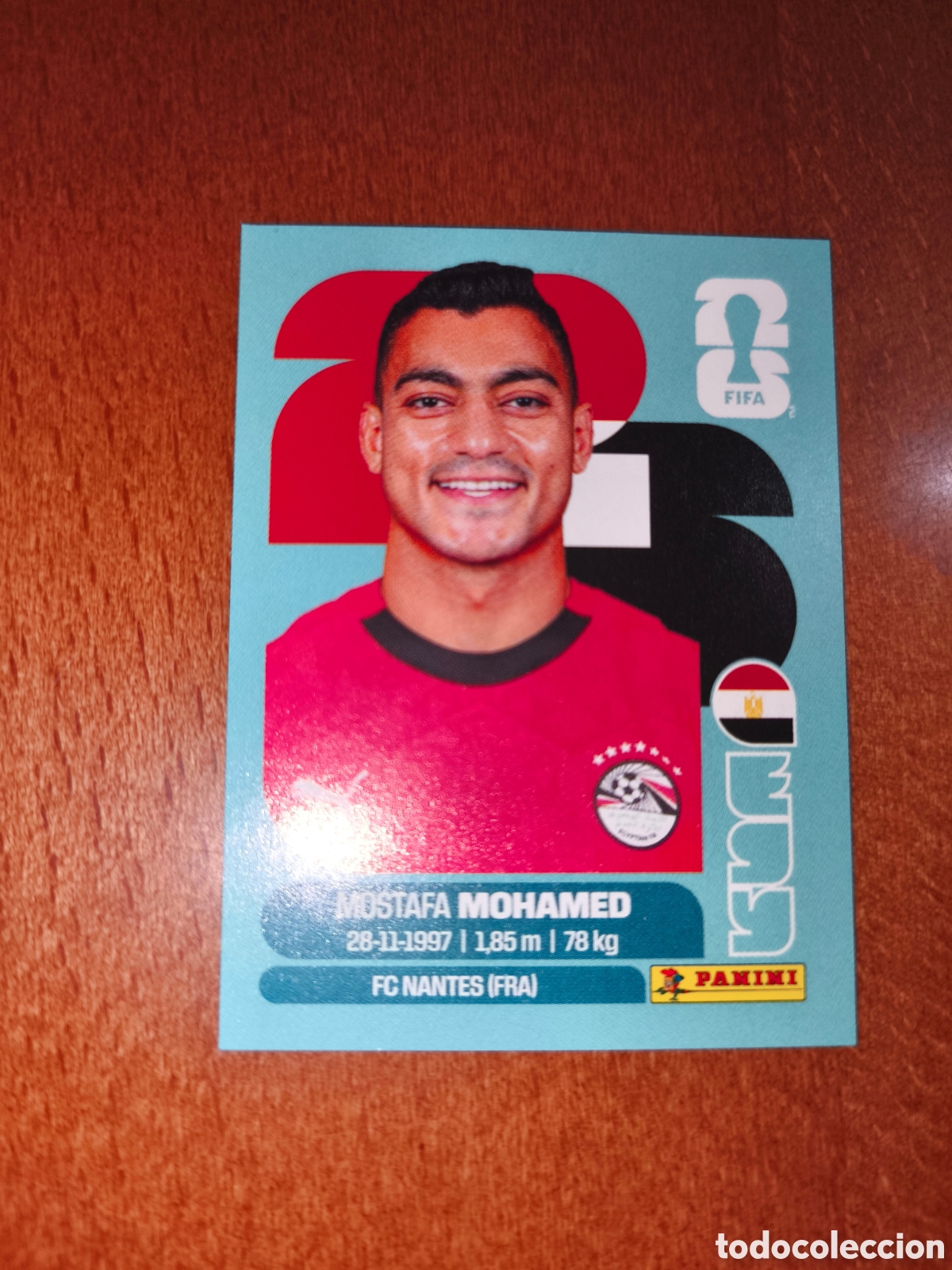 Cromos de F&uacute;tbol: EGY18 Mostafa Mohamed EGY 18 Fifa World Cup 2026 Egipto