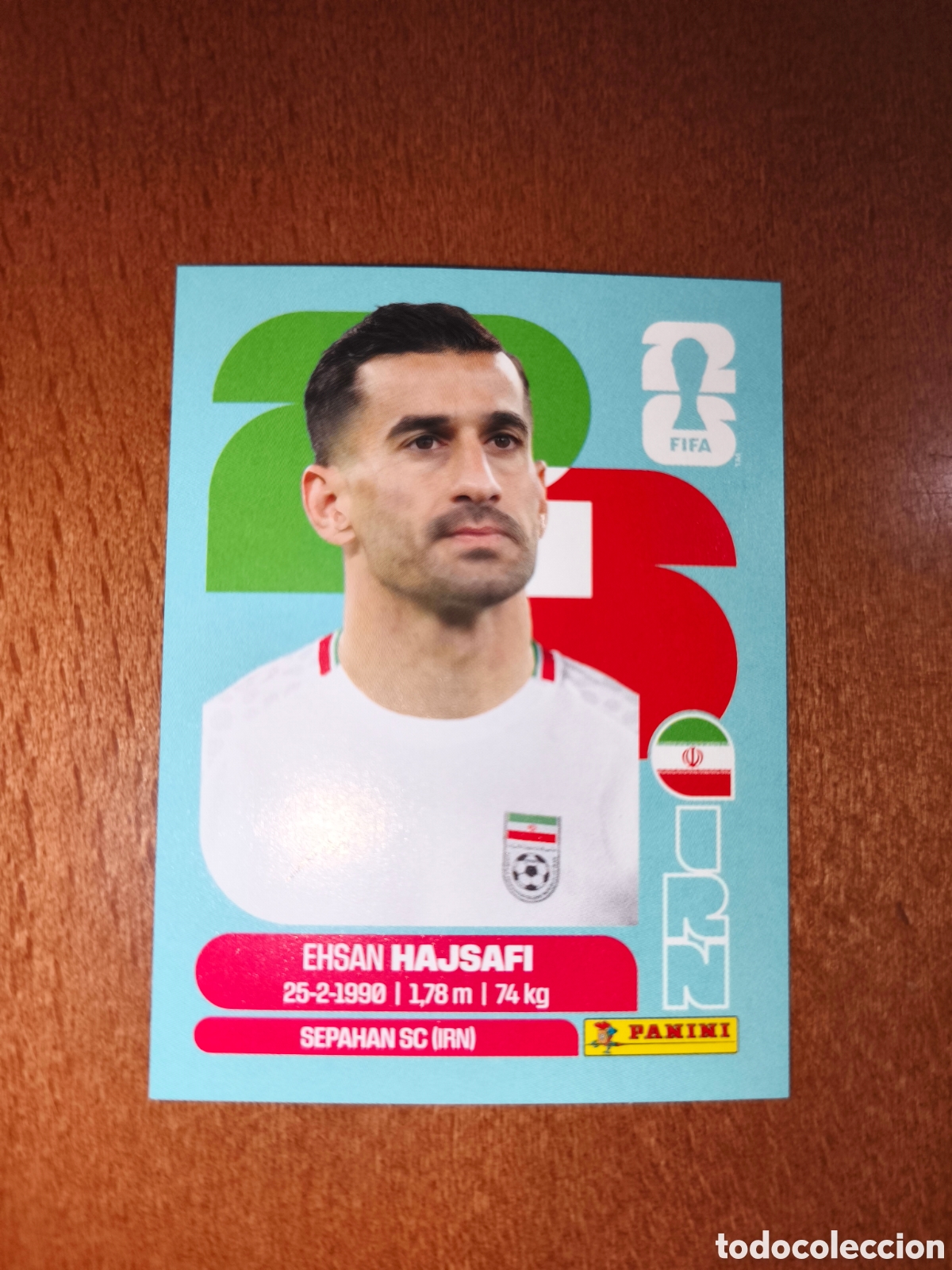 Cromos de F&uacute;tbol: IRN4 Ehsan Hajsafi IRN 4 Fifa World Cup 2026 Ir&aacute;n