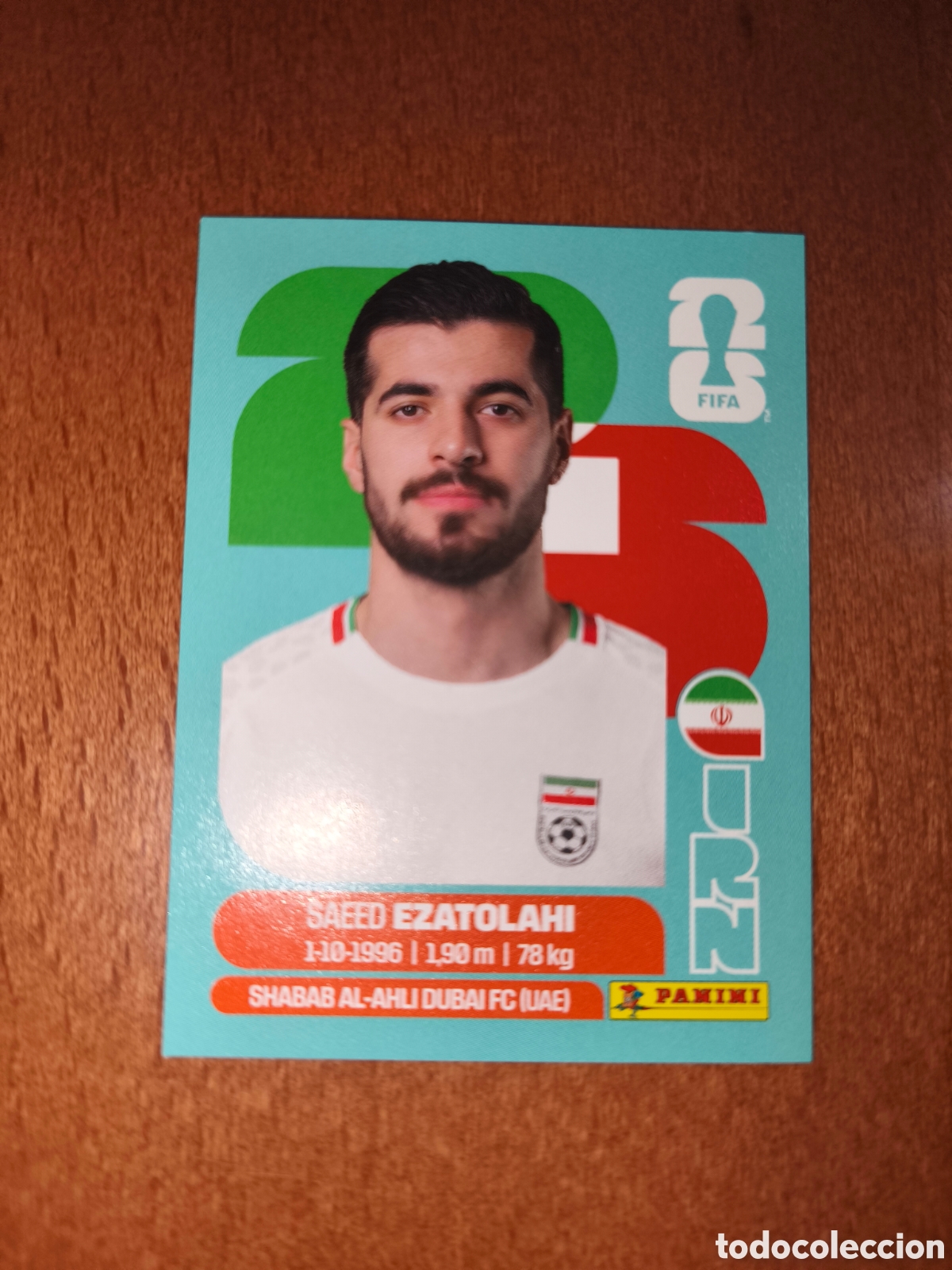 Cromos de F&uacute;tbol: IRN11 Saeed Ezatolahi IRN 11 Fifa World Cup 2026 Ir&aacute;n