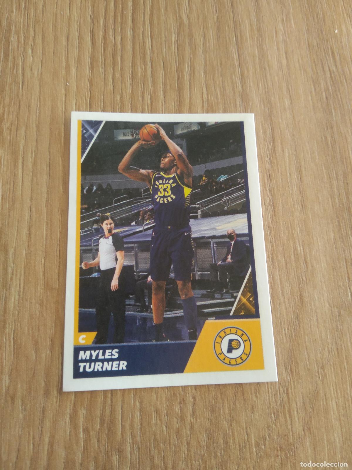 Cromos de F&uacute;tbol: 203 MYLES TURNER INDIANA PACERS CROMO PANINI BASKET BALONCESTO 2021-2022 NBA 21-22