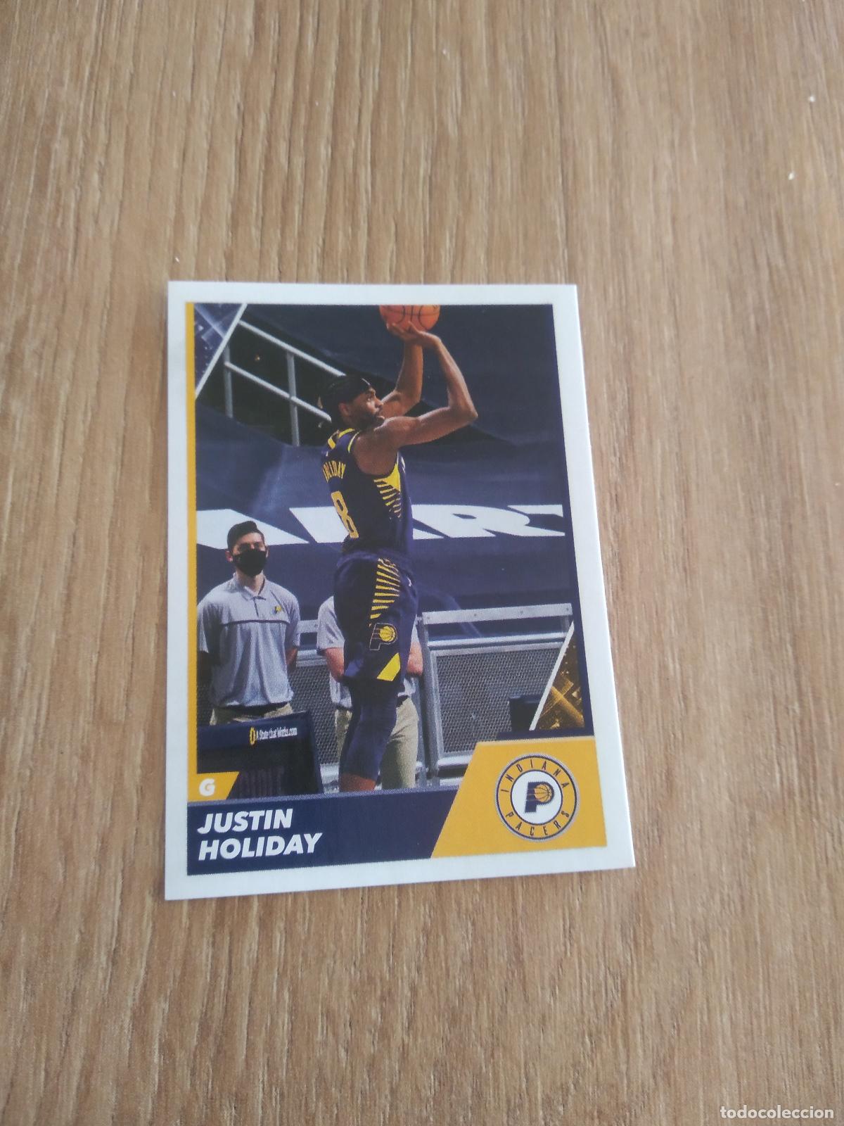 Cromos de F&uacute;tbol: 208 JUSTIN HOLIDAY INDIANA PACERS CROMO PANINI BASKET BALONCESTO 2021-2022 NBA 21-22