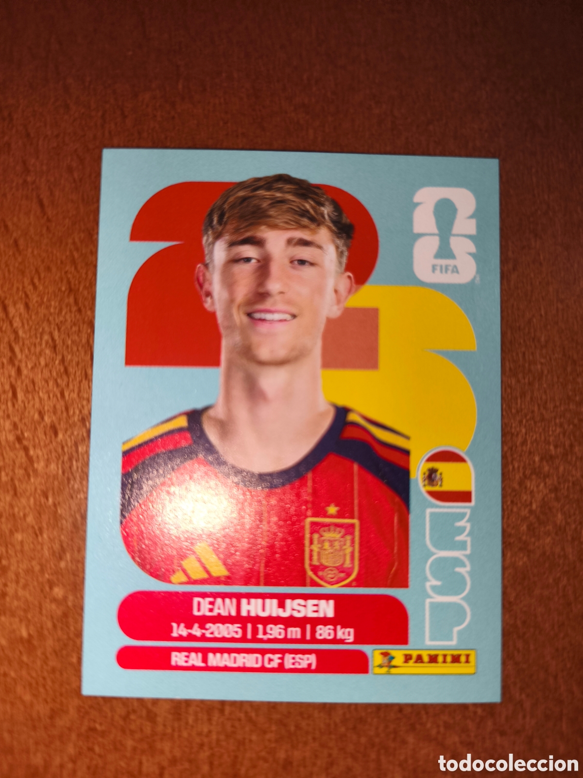 Cromos de F&uacute;tbol: ESP5 Dean Huijsen ESP 5 Fifa World Cup 2026 Espa&ntilde;a