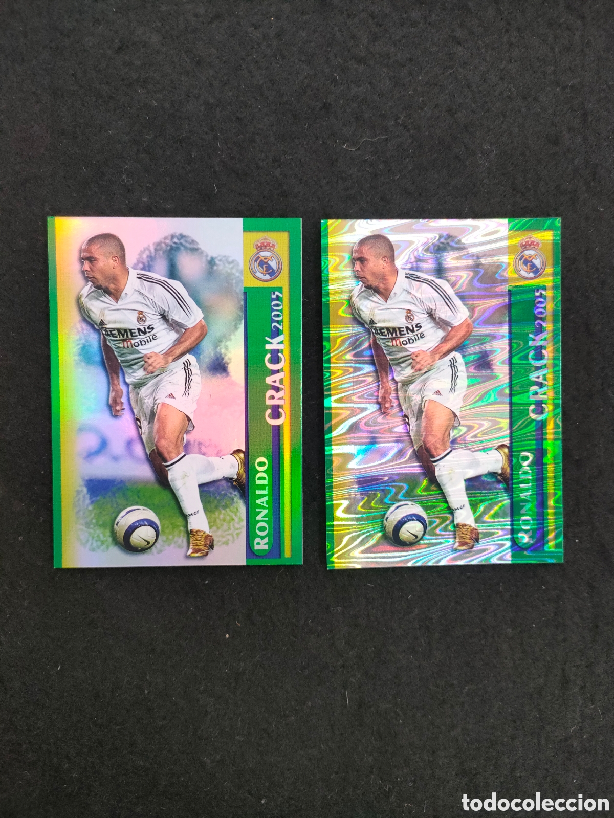 Cromos de F&uacute;tbol: Ronaldo Crack 2005 mundicromo. Real Madrid