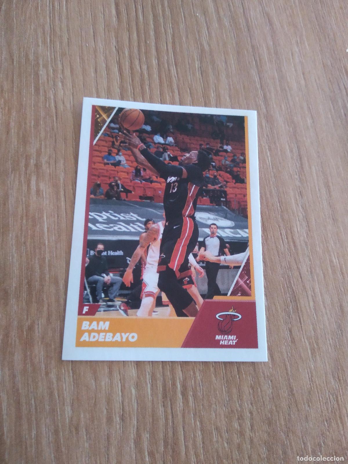 Cromos de F&uacute;tbol: 213 BAM ADEBAYO MIAMI HEAT CROMO PANINI BASKET BALONCESTO 2021-2022 NBA 21-22