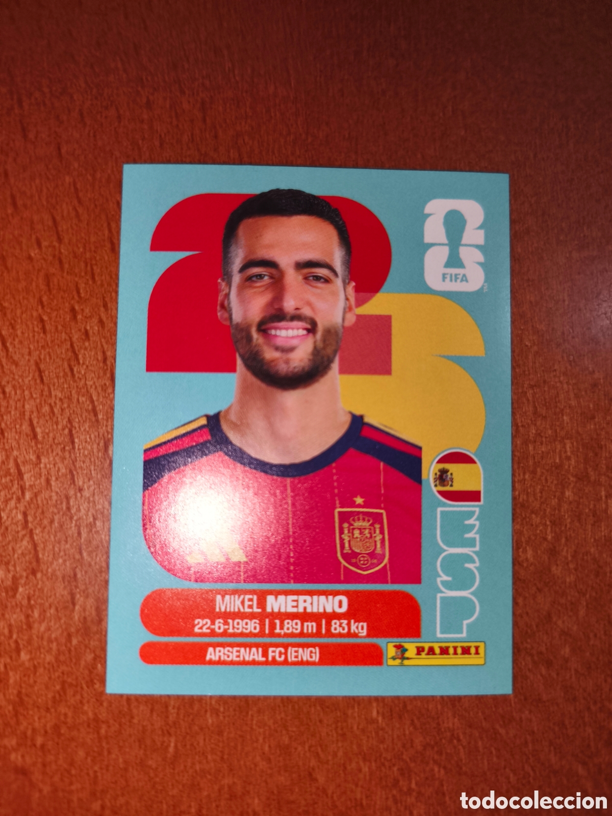 Cromos de F&uacute;tbol: ESP14 Mikel Merino ESP 14 Fifa World Cup 2026 Espa&ntilde;a