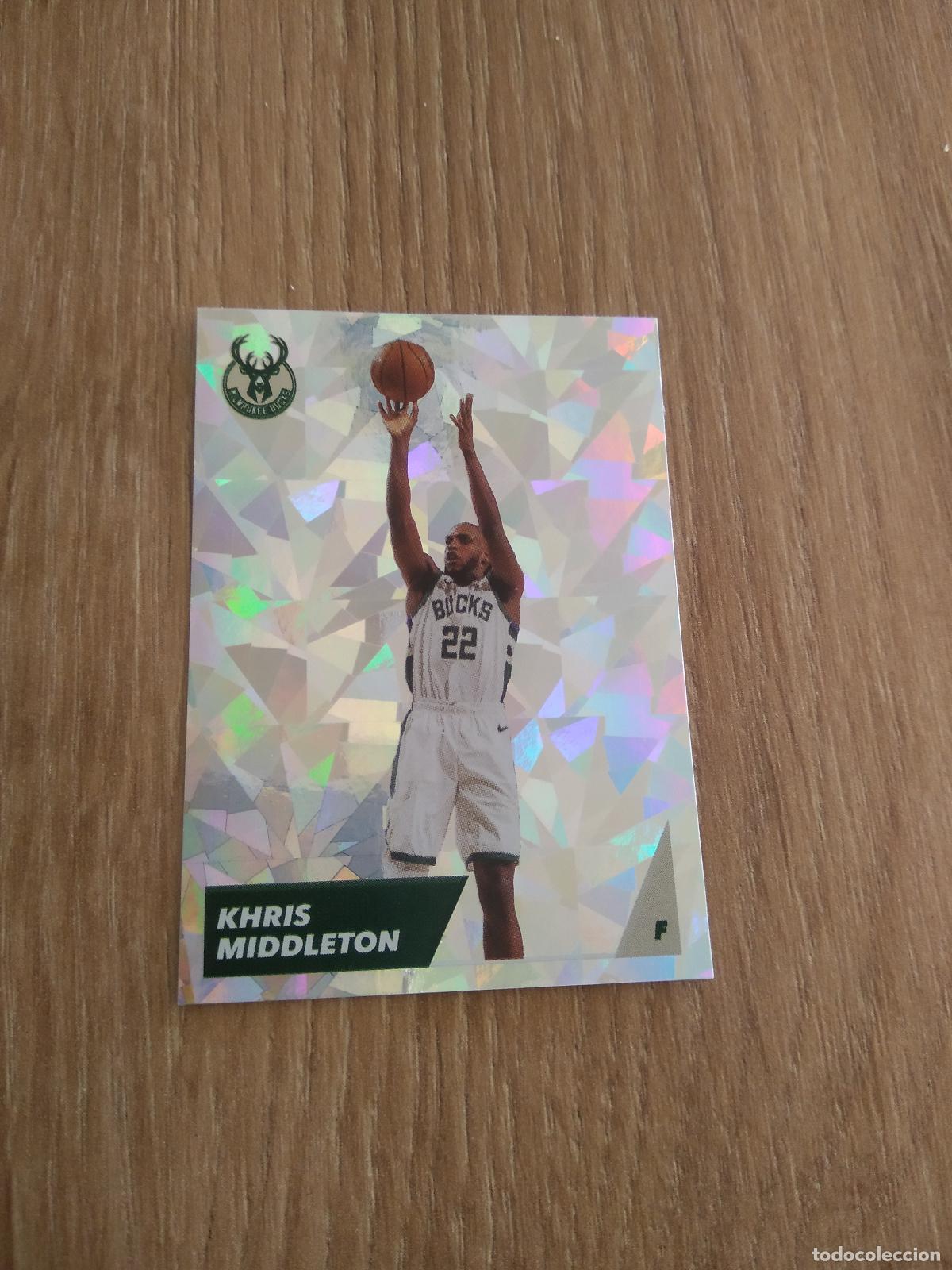 Cromos de F&uacute;tbol: 223 KHRIS MIDDLETON MILWAUKEE BUKS CROMO PANINI BASKET BALONCESTO 2021-2022 NBA 21-22