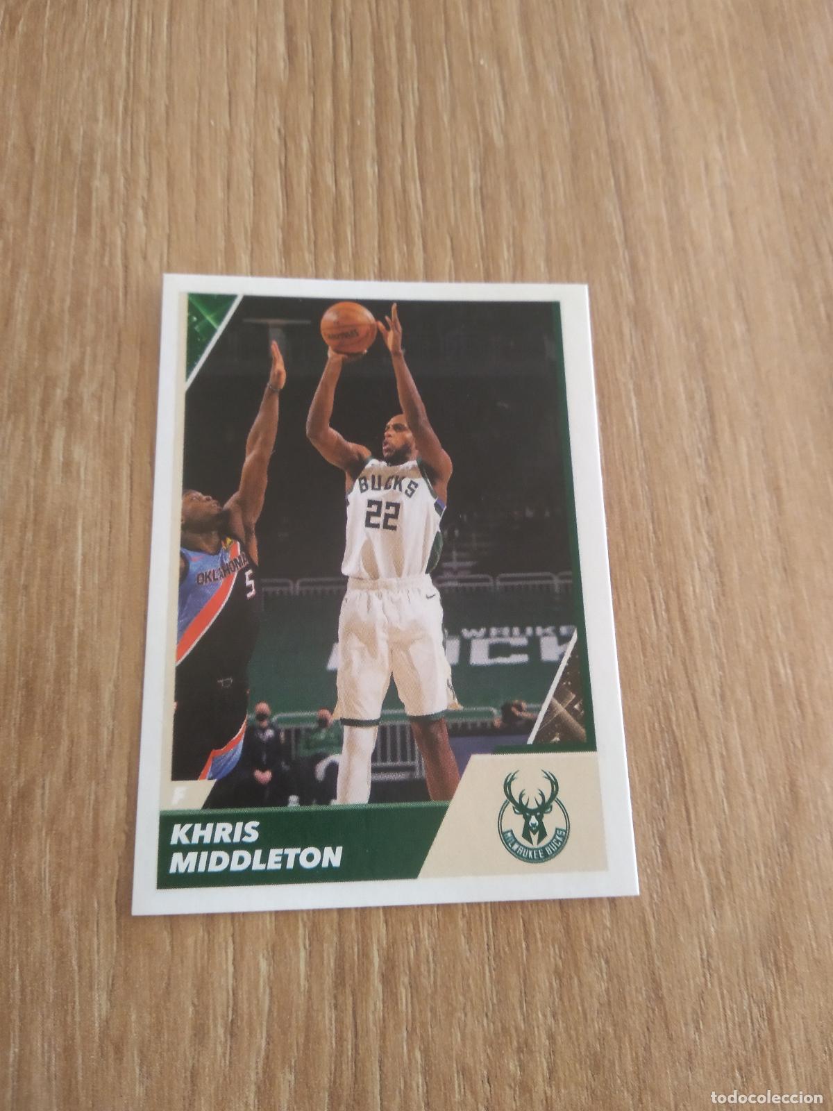 Cromos de F&uacute;tbol: 228 KHRIS MIDDLETON MILWAUKEE BUKS CROMO PANINI BASKET BALONCESTO 2021-2022 NBA 21-22