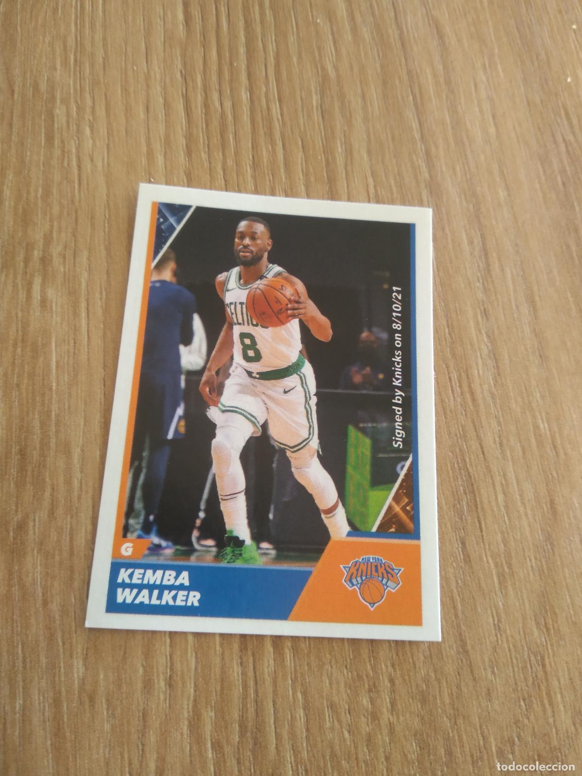Cromos de F&uacute;tbol: 243 KEMBA WALKER KNICKS NEW YORK CROMO PANINI BASKET BALONCESTO 2021-2022 NBA 21-22