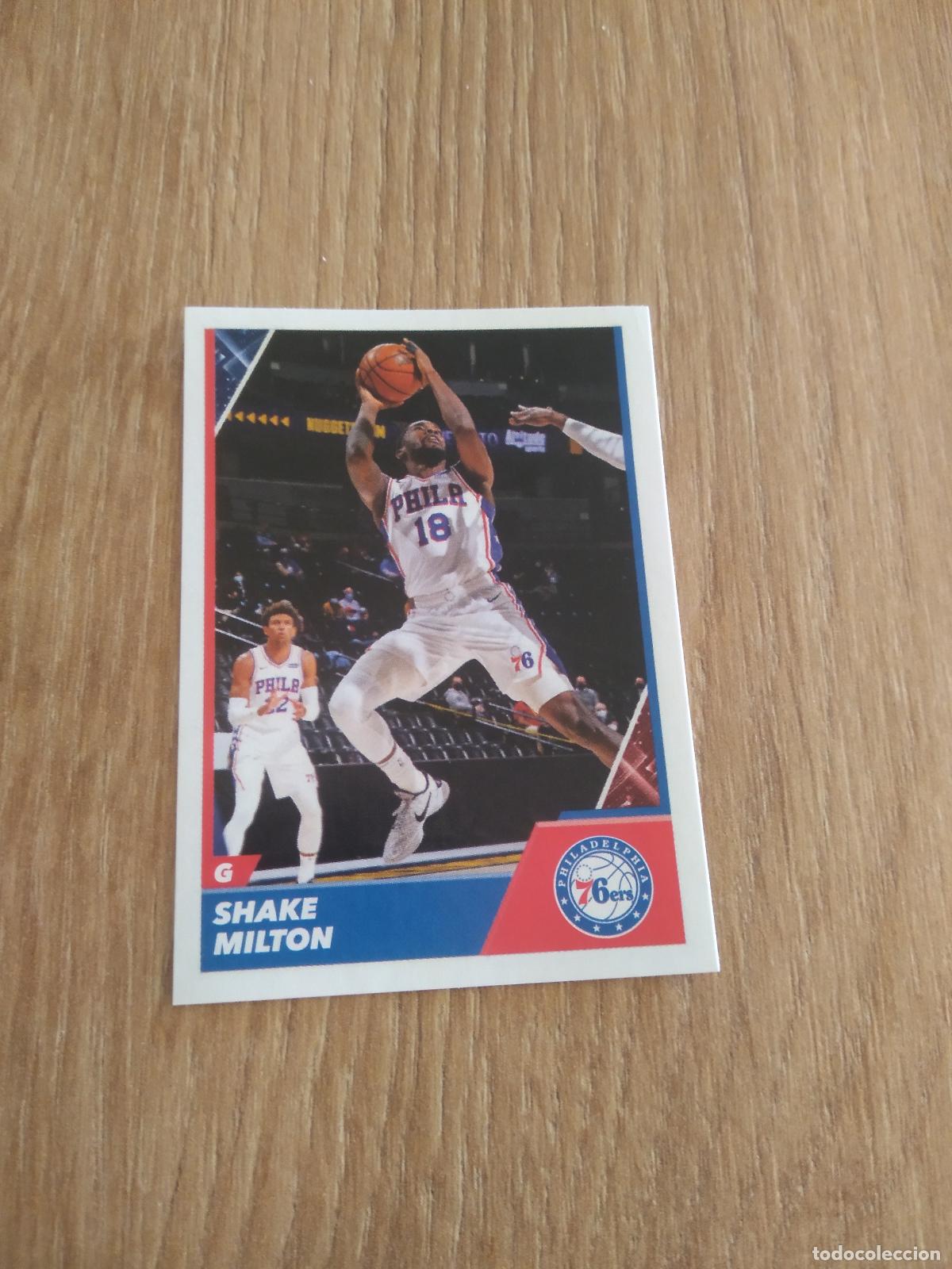 Cartes &agrave; collectionner de Football: 271 SHAKE MILTON PHILADELPHIA 76ERS CROMO PANINI BASKET BALONCESTO 2021-2022 NBA 21-22