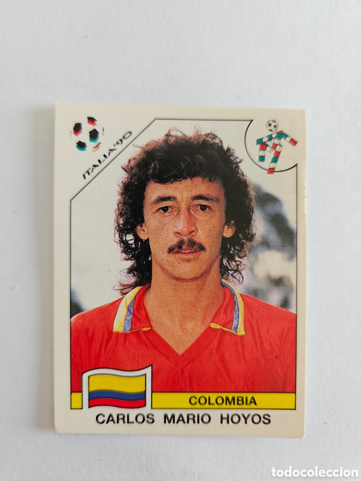 Cromos de Futebol: CARLOS MARIO HOYOS SELECCION COLOMBIA 293 MUNDIAL ITALIA 1990 90 PANINI NUNCA PEGADO SIN PEGAR