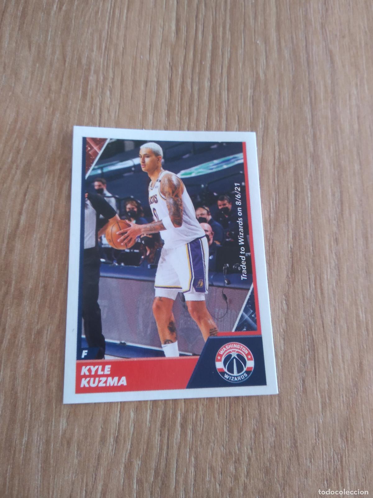 Cromos de F&uacute;tbol: 291 KYLE KUZMA WASHINGTON WIZARDS CROMO PANINI BASKET BALONCESTO 2021-2022 NBA 21-22